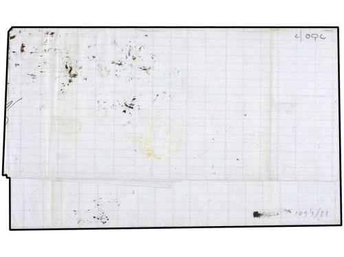 ✉ PUERTO RICO. 1876 (May 11). Entire letter to SANTANDER (Sp
