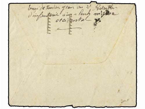 ✉ MARRUECOS. 1917. Cover to QUEBEC franked by French Protect