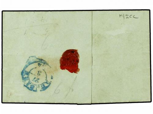 ✉ ALEMANIA ANTIGUOS ESTADOS: BRUNSWICK. 1860 (March 26). Cov