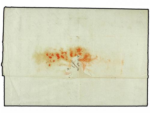 ✉ COLONIAS ESPAÑOLAS: PUERTO RICO. 1841. SAN JUAN a MADRID. 