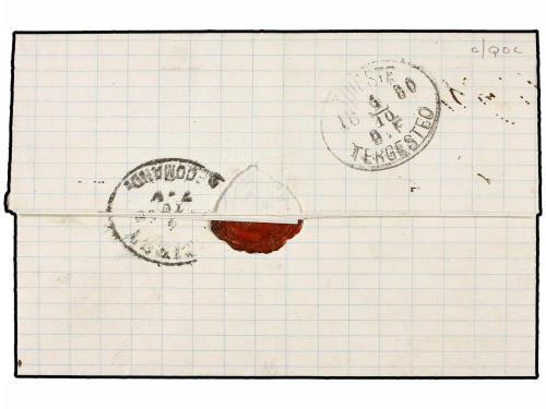 ¿ BOSNIA-HERZEGOVINA. 1880 (Sept 30). Registered entire lett