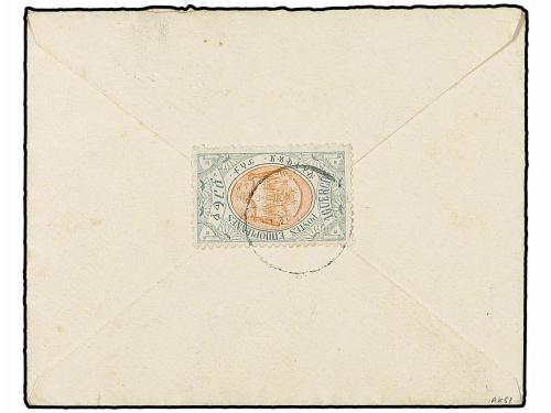 ✉ ETIOPIA. 1914 (Nov 14). Cover to the Military Hospital at 