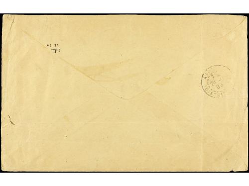 ✉ COSTA DE MARFIL. 1903 (Oct 31). Posts & Telegraphs envelop