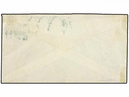 ✉ BOLIVIA. 1883 (8 Junio). TUPIZA a ROSARIO (Argentina). Mar