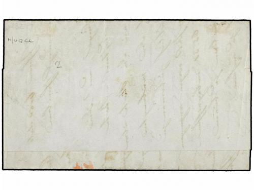 ¿ SUIZA. 1853 (May 3). Entire letter to Freiburg franked by