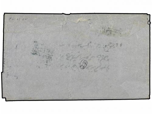 ✉ TURQUIA. 1867. LEBANON. Entire letter sent from BEYROUTH t