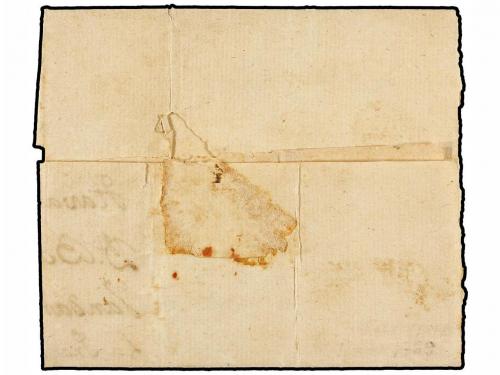 ✉ ESPAÑA. 1769 (July 18). Entire letter from HAVANA to SANTA