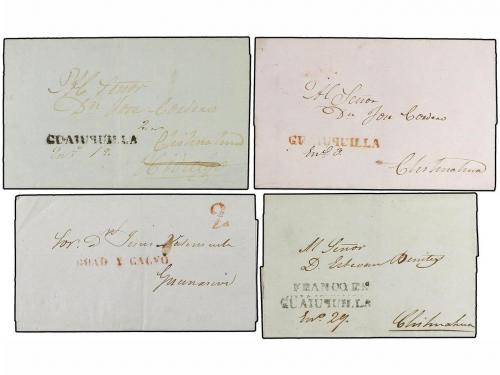 ✉ MEXICO. 1823-52. CHIHUAHUA. Diecisiete cartas de CHIUAHUA,