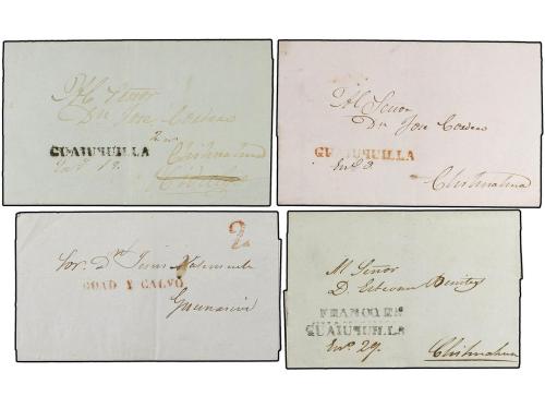 ✉ MEXICO. 1823-52. CHIHUAHUA. Diecisiete cartas de CHIUAHUA,