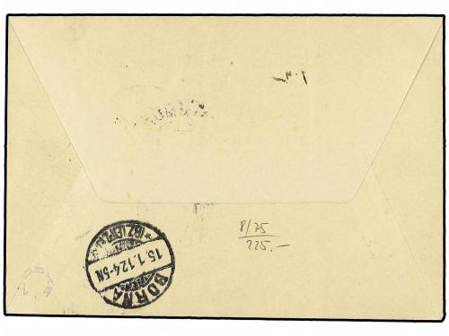 ¿ MARRUECOS. 1912 (Jan 5). ASIMMUR. Registered cover to LEIP