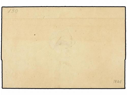 ✉ CUBA. 1841. MATANZAS a HABANA. MarcaMATANZAS/FRANCO en azu