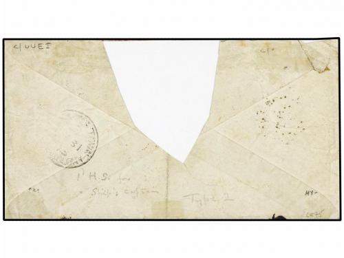 ✉ GIBRALTAR. 1873 (Nov 22). Cover to CAPE OF GOOD HOPE with 