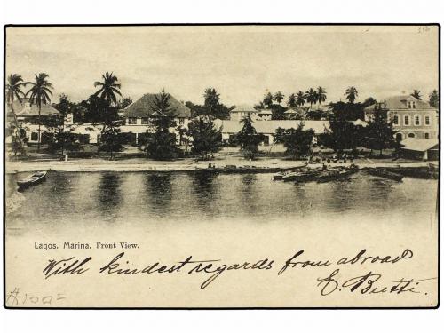 ✉ LIBERIA. 1902. MONROVIA to GERMANY and Return. This regist