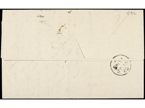 ✉ RUSIA. 1863 (June 28). Entire letter from TAGANROG to MALT