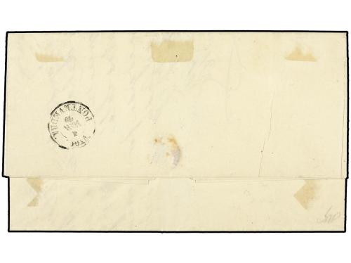 ✉ CUBA. Ant. 20. 1870. HABANA a VIGO (España). 20 cts. casta