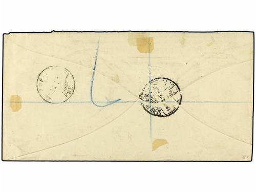 ✉ BERMUDAS. 1898 (1 June). OHMS envelope (a little trauncate