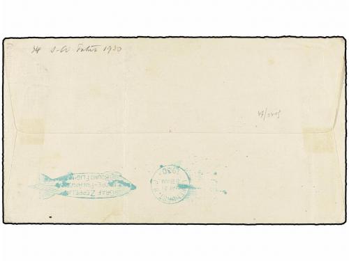 ✉ ZEPPELIN. 1930 (May 1). UNITED STATES OF AMERICA. LZ 127 f