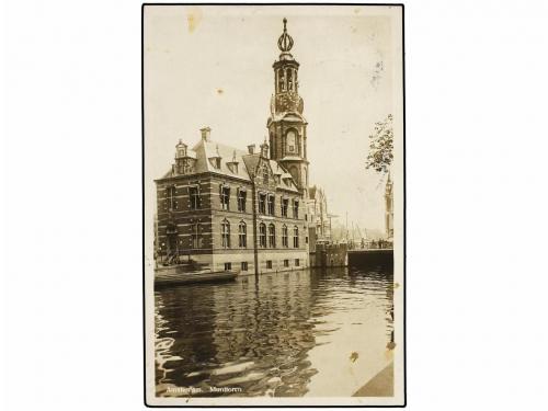 ✉ ZEPPELIN. 1930 (Nov. 8). NETHERLANDS. LZ 127 flight card f