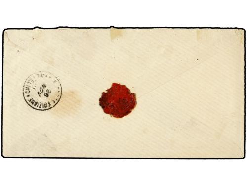 ✉ EGIPTO. Sg. 47. 1880 (Nov. 25). Cover from CONSTANTINOPLE 