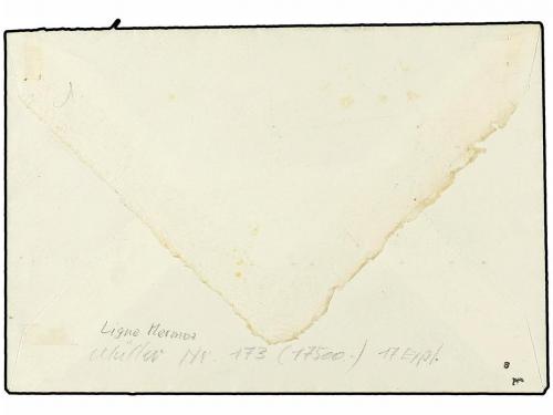 ✉ FRANCIA. 1927. PARIS (LE BOURGET) a BUENOS AIRES. LINEA ME