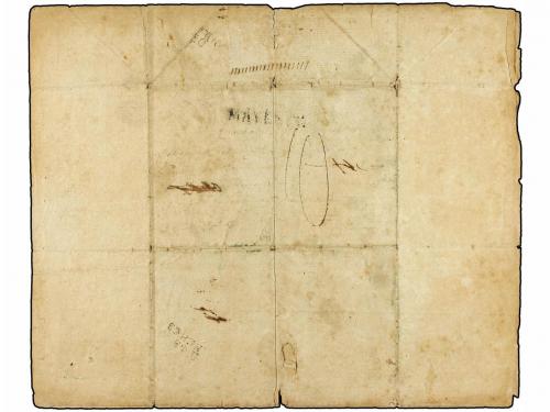 ✉ FRANCIA. (1805 CA.). Carta completa sin fechar circulada d