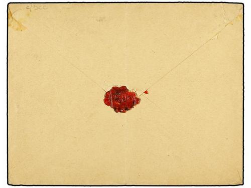 ✉ CRETA: CORREO FRANCES. 1898 (Dec 6). Cover endorsed "Corps