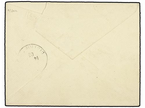 ✉ MADAGASCAR. 1902 (Dec 16). Registered cover to PARIS frank