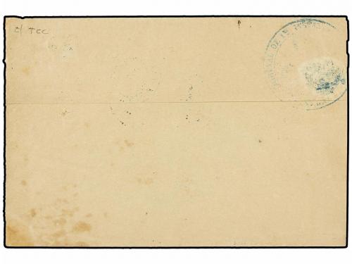 ✉ SENEGAL. 1877 (Jan 31). Stampless registered cover to ST. 