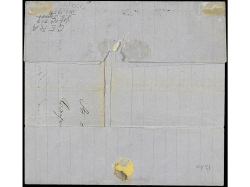 ✉ GUAYANA FRANCESA. Ce. 53. 1883 (Oct 1). Registered cover f