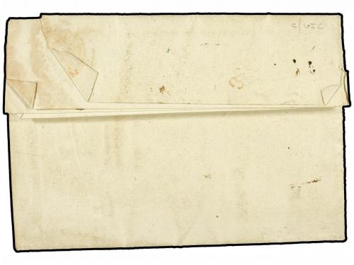 ✉ ALEMANIA. 1800 (Oct. 11). Printed entire letter from KRONA