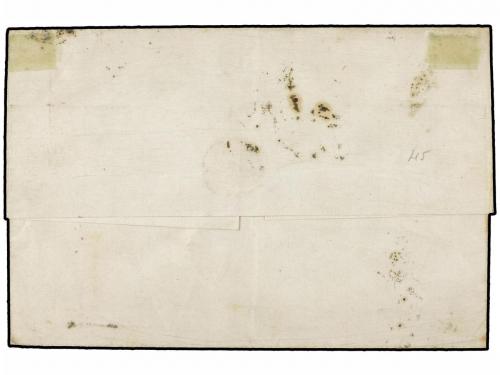 ✉ CHILE. Sc. 12d. 1861 (6-Julio). VALPARAISO a SANTIAGO. 10 
