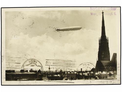 ✉ ZEPPELIN. 1930 (8 Mayo). AUSTRIA. AUSTRIA a SEVILLA. 24 y 