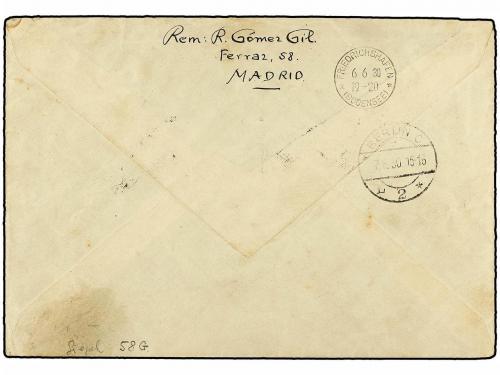 ✉ ZEPPELIN. Ed. 293, 294 (4), 295 (3), 295t, 296. 1930 (5 Ju