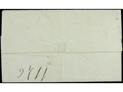 ✉ MEXICO. 1850. TEMASCALTEPEC. Carta con la marca TEJUPLICO.