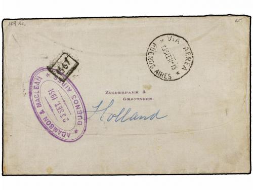 ✉ ZEPPELIN. 1931 (18 Septiembre). NETHERLANDS. GRONIGEN a AR