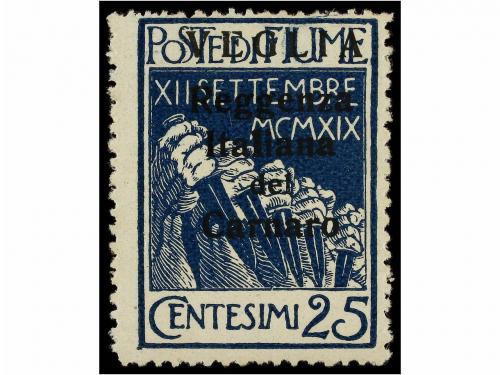 * ITALIA: ARBE Y VEGLIA. Sa. 1/4. 1920. SERIE COMPLETA. Cat.