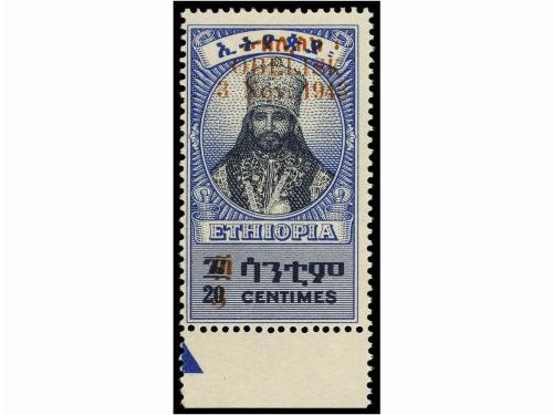 ** ETIOPIA. 1943. OBELISK. Serie completa. MAGNÍFICA. Cat. 1