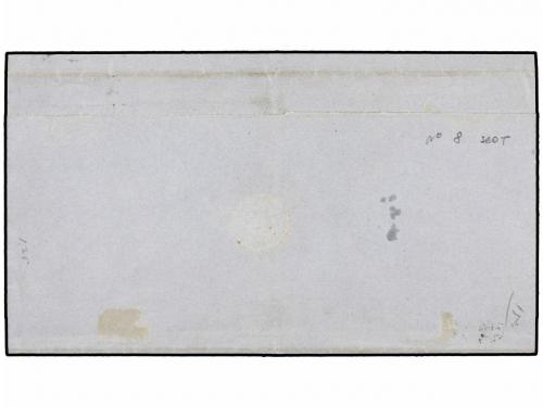 ✉ MEXICO. Sc. 8. 1863 (11 Septiembre). MÉXICO a VERACRUZ. 2 