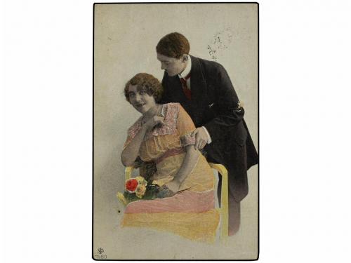 ¿ ALBANIA. 1918 (3-6). PIMARA a ITALIA. Tarjeta Postal con s