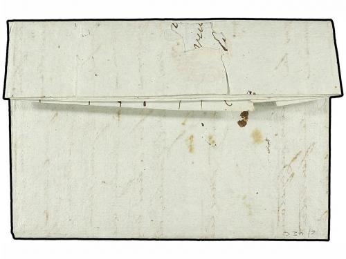 ✉ ALEMANIA. 1801. ALENDORF to FRANCE. Entire letter with 7 D