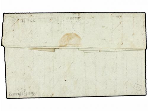 ✉ HAITI. 1786 (Sept 14). Entire letter from CAYES to LE HAVR