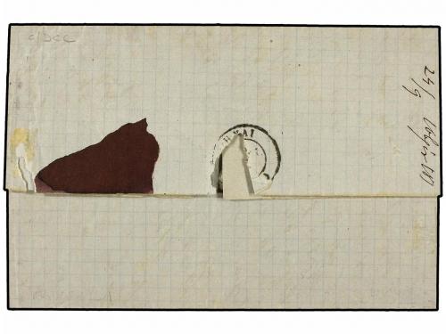 ¿ GRECIA. Sg. 26+28. 1870 (Dec 3). Entire letter from MARSEI