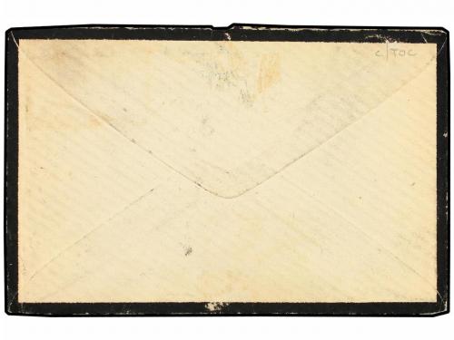 ✉ BRASIL. Sc. 54, 58, 59. 1873. RÍO DE JANEIRO a FRANCIA. 20