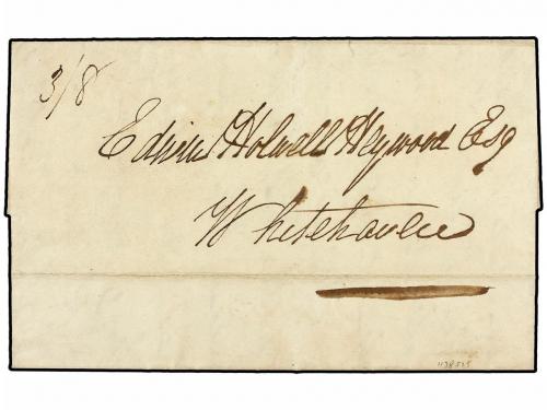 ✉ BRASIL. 1836 (11 Nov.). RÍO DE JANEIRO a GRAN BRETAÑA. Mar