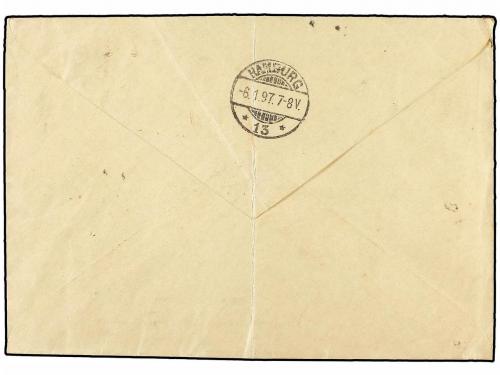 ✉ FILIPINAS. Ed. 117, 118 (2), 120 (3), 124, 125 (2). 1897. 