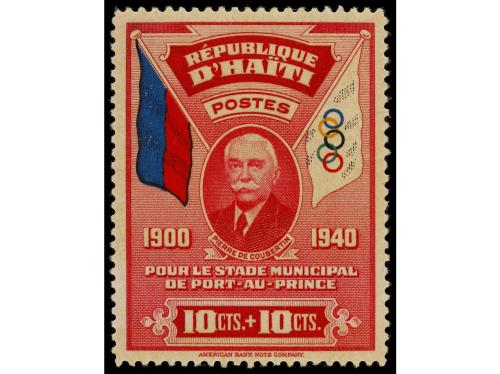 * HAITI. Mi. 279/81. 1939. Complete set.Michel 260. 