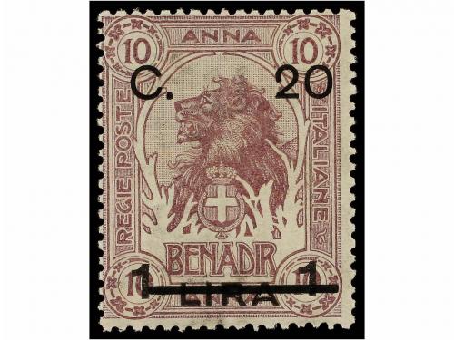 ** SOMALIA. Sa. 17/18. 1916. Complete set, never hinged. Sas