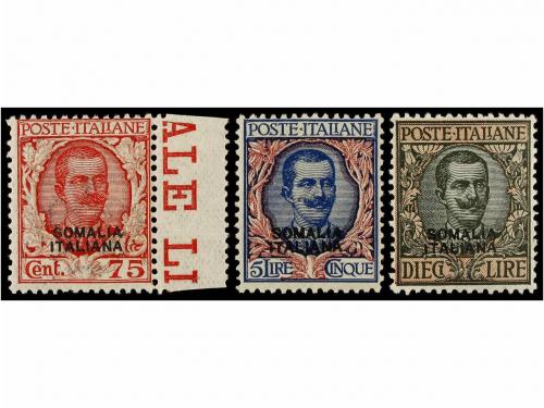 ** SOMALIA. Sa. 92/04. 1926-30. Complete set, well and very 