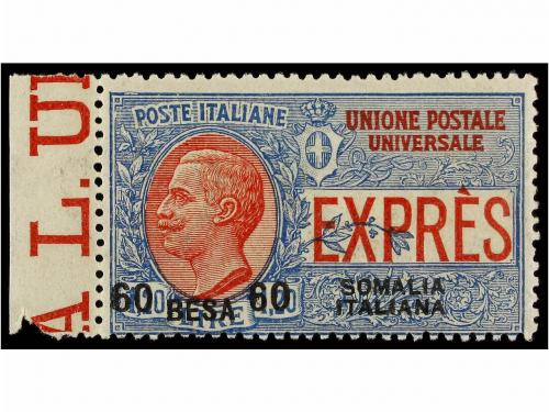 ** SOMALIA. Sa. E1/2. 1923. EXPRES. Complete set, never hing