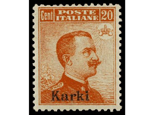 ** ITALIA: EGEO (Colonia italiana). Sa. 11/01/2026. 1912-22.